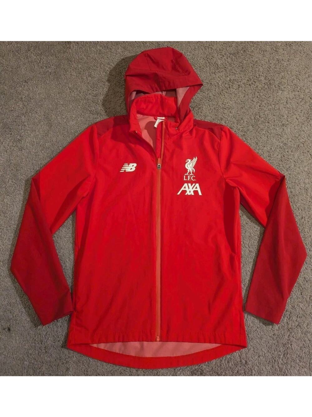 New Balance Liverpool FC Red Training Full Zip Jacket Youth XL